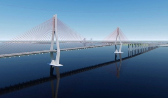 Ngày mai, Việt Nam chính thức khởi công cây cầu gần 20.000 tỷ kết nối 2 tỉnh thành giàu nhất cả nước, kết thúc sứ mệnh bến phà có từ thời Pháp thuộc