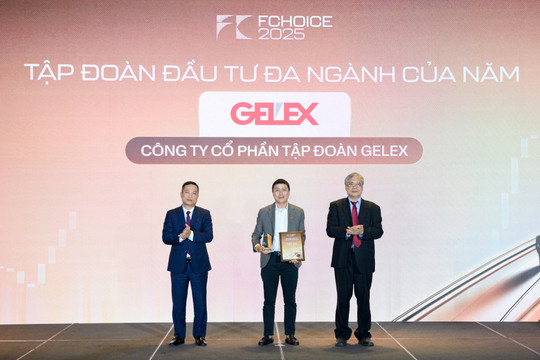 GELEX được vinh danh là tập đoàn đầu tư đa ngành của năm