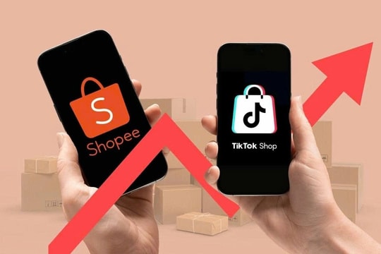 TikTok Shop 'nổi như cồn', sắp đuổi kịp Shopee trong cuộc đua thị phần TMĐT 2025