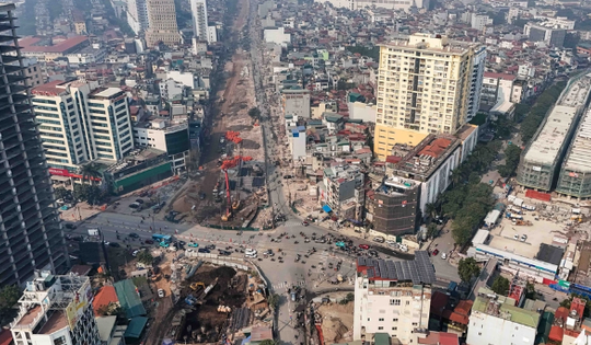 Hôm nay, chính thức thông xe tuyến đường đường vành đai ‘đắt nhất hành tinh’ ở trung tâm Hà Nội