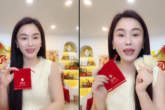 Nữ MC livestream tặng 30 chỉ vàng gây sốt cộng đồng mạng, hóa ra là 'phú bà' miền Tây nổi tiếng
