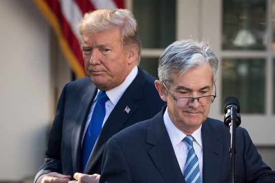 Ông Trump bất ngờ khẳng định không có kế hoạch sa thải Chủ tịch Fed Jerome Powell