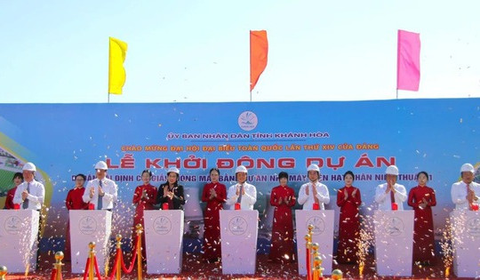 Khởi công hạng mục then chốt của dự án Nhà máy điện hạt nhân đầu tiên tại Việt Nam