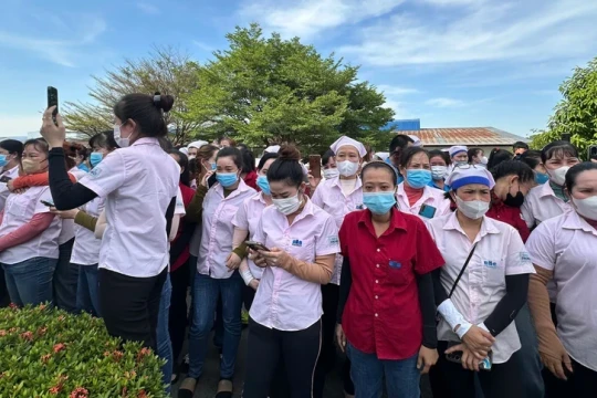 Hơn 2.600 công nhân Panko Vina được hỗ trợ 1 triệu đồng/người