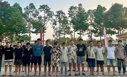 Đồng Tháp bắt giữ 27 người nhập cảnh trái phép từ Campuchia