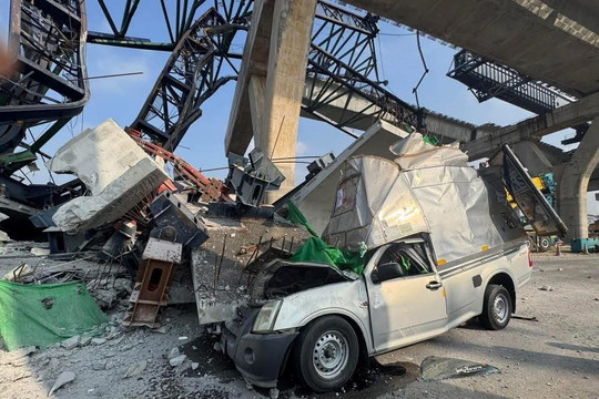 2 sự cố sập cần cẩu chết người liên tiếp, nhà thầu Trung Quốc ở dự án đường sắt cao tốc 5,4 tỷ USD bị réo tên