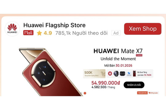 Hãng điện thoại trở lại Việt Nam với sản phẩm cao cấp, giá niêm yết đắt hơn cả iPhone 17 Pro Max 1TB