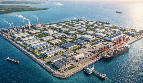 Việt Nam sẽ có khu công nghiệp lấn biển, tọa lạc tại khu vực có cầu vượt biển dài TOP 3 Đông Nam Á?