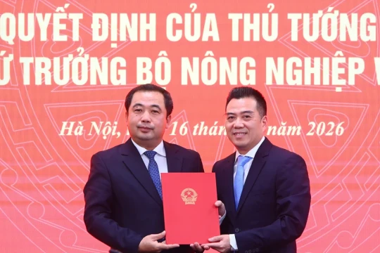 Thủ tướng bổ nhiệm ông Đặng Ngọc Điệp làm Thứ trưởng Bộ Nông nghiệp và Môi trường