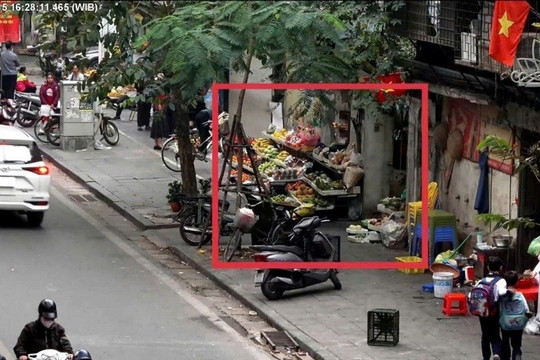 Từ nay, bán hàng lấn chiếm vỉa hè cùng những hành vi sau bị camera AI giám sát và sẽ phạt, người dân Hà Nội cần nâng cao ý thức