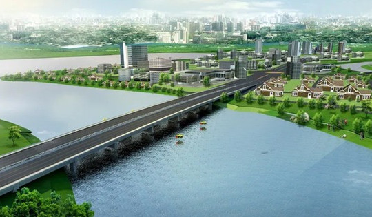 Chỉ 2 tuần nữa, chính thức thông xe cầu kết nối ‘siêu phường’ của Việt Nam