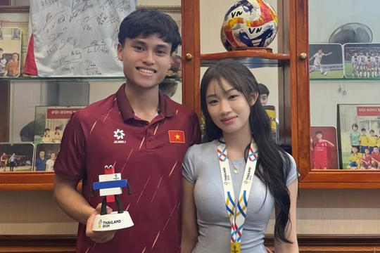 Bạn gái TikToker nổi tiếng của ‘người hùng’ ghi bàn thắng ở phút 101 cho U23 Việt Nam là ai?