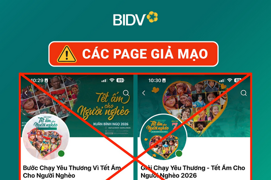 BIDV phát cảnh báo: Khách hàng hết sức chú ý