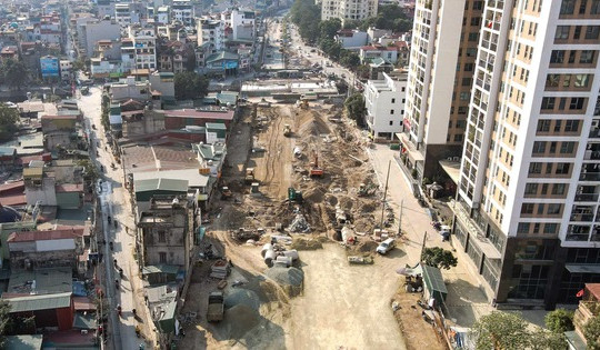 Chỉ ít ngày nữa, chính thức thông xe một đoạn Quốc lộ qua Thủ đô sau 5 năm ‘đứng hình’