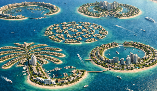 Việt Nam sẽ xây 5 đảo nổi trên biển giống mô hình của Dubai, tọa lạc tại thành phố đáng sống nhất cả nước