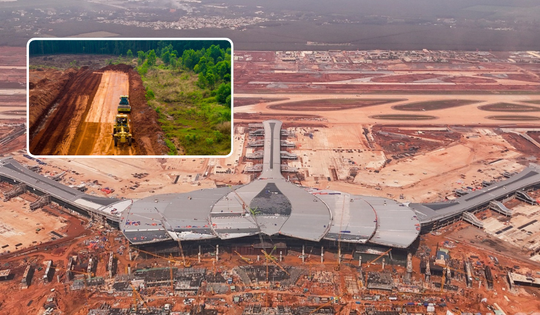 Các trục đường nghìn tỷ kết nối siêu sân bay lớn nhất Việt Nam đang gặp thách thức lớn