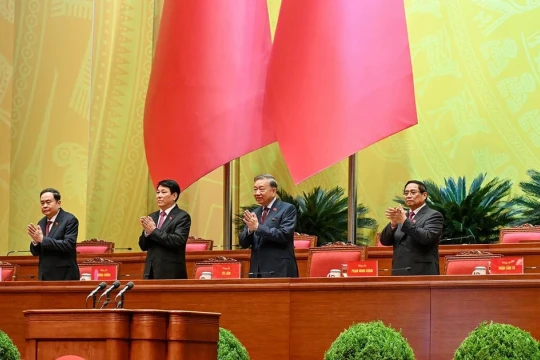 Hình ảnh phiên trù bị Đại hội đại biểu toàn quốc lần thứ XIV của Đảng