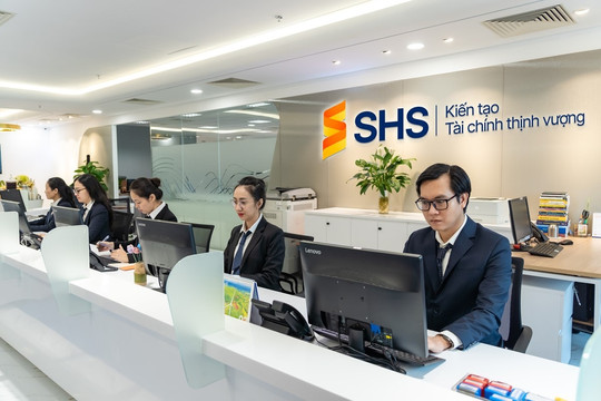 SHS báo lãi hơn 1.600 tỷ đồng, dư nợ cho vay margin tăng gấp đôi