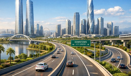 Tỉnh lớn thứ 2 Việt Nam chi hơn 600 tỷ mở trục giao thông chiến lược nối 2 KĐT