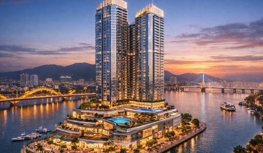 Bắt đầu triển khai dự án khu phức hợp 35 tầng sở hữu 4 mặt tiền ven dòng sông biểu tượng của TP đáng sống nhất Việt Nam