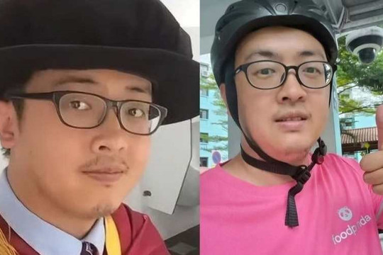 Tiến sĩ trường đại học hàng đầu thế giới 10 lần đi xin việc đều thất bại, nay làm shipper giao đồ ăn, có ngày kiếm hơn 5 triệu đồng
