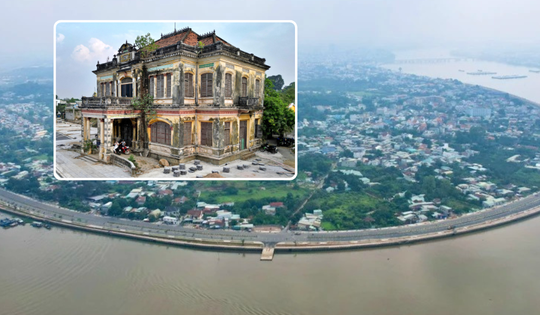 Điều ít biết về căn biệt thự trăm tuổi ven sông nội địa dài nhất Việt Nam: Định giá gần 5,4 tỷ, đường mới làm phải nhường đất