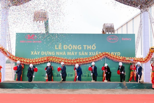 Bắt tay hãng xe điện lớn nhất Trung Quốc với 885.000 nhân sự, Kim Long Motor khởi động nhà máy 130 triệu USD