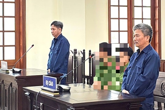 Tuyên án phạt tù 2 cựu cán bộ Đội Cảnh sát hình sự, kinh tế, ma túy