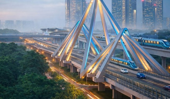 Thành phố giàu nhất Việt Nam sắp hình thành đường trên cao rộng 60m, khơi thông kết nối toàn khu Nam