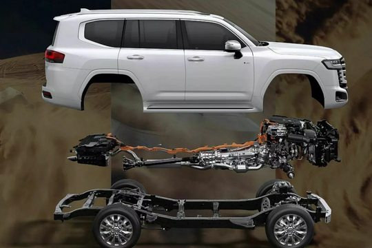 'Xe bố Chủ tịch' Toyota Land Cruiser phiên bản hybrid bán giá chưa đến 1,7 tỷ, khách Việt sẽ thích: Thiết kế bệ vệ, nội thất ở mức tiêu chuẩn, xăng ‘ăn như ngửi’
