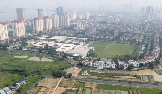 Dự án chống ngập khu đô thị cao cấp Hà Nội được phép xây cống qua đê sông Hồng