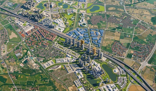 Hà Nội khởi công khu đô thị đa mục tiêu đầu tiên theo Đề án Thủ đô tầm nhìn 100 năm, vốn hơn 60.000 tỷ