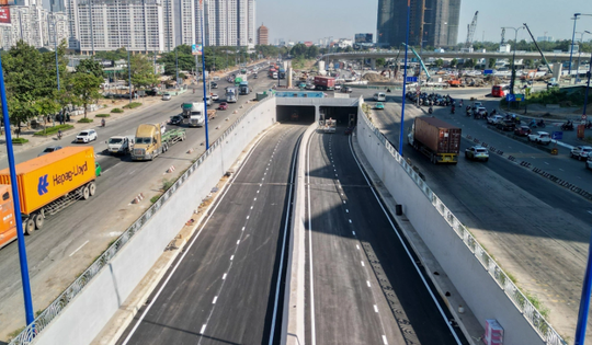 Hôm nay, chính thức thông xe hầm chui tại nút giao nghìn tỷ lớn nhất thành phố giàu nhất Việt Nam