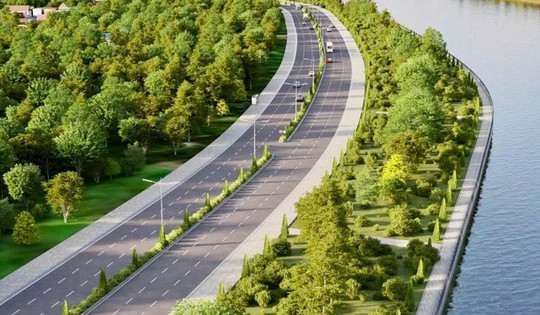 Tỉnh giàu có của Việt Nam chính thức khởi công tuyến đường gần nghìn tỷ, 'đánh thức' không gian ven dòng sông biểu tượng
