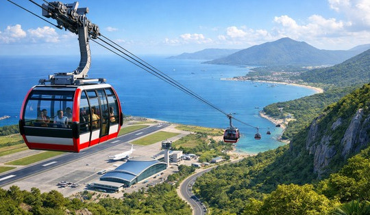 Việt Nam dự kiến có tuyến cáp treo trên đảo, kết nối đến sân bay xây từ thời Pháp thuộc