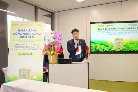 Nam A Bank (NAB) đồng hành cùng kiều bào xây dựng đất nước hùng cường