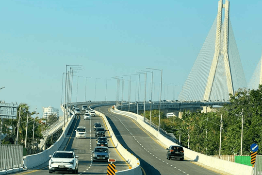 Chọn nhà thầu Hàn Quốc cho dự án cầu dây văng cao 50m, vốn đầu tư gần 4.700 tỷ đồng