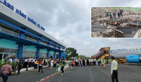 Các công trình phụ trợ tại dự án lên đời sân bay duy nhất Việt Nam chỉ khai thác 1 chặng đang vượt kế hoạch