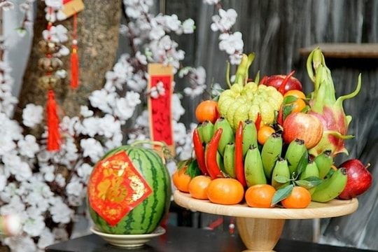 Cách bày mâm ngũ quả để hút tài hút lộc, năm mới tiền vào như nước