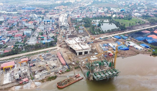 Thành phố nhỏ nhất Việt Nam sắp hợp long cây cầu hơn 1.100m trên tuyến vành đai 8.600 tỷ