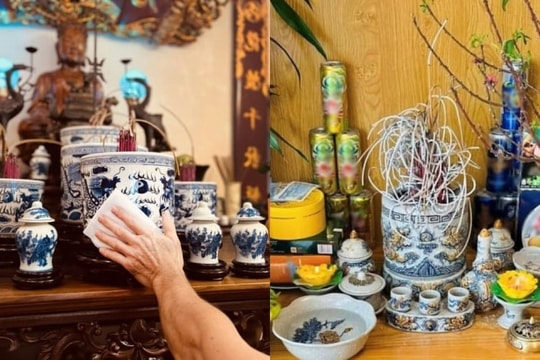 Cận Tết, cần tuyệt đối tránh 3 điều này khi lau dọn bàn thờ