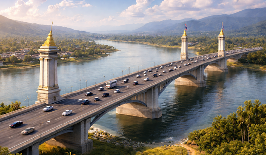 Hai quốc gia Đông Nam Á xây cầu kết nối bắc qua sông Mekong, Việt Nam được hưởng lợi