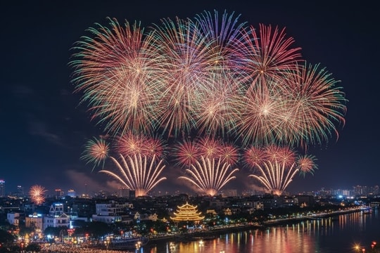 Chi tiết 33 địa điểm bắn pháo hoa ở Hà Nội đêm Giao thừa Tết Nguyên đán Bính Ngọ 2026