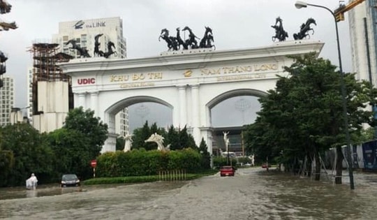 Thi công 3 ca, 4 kíp xuyên Tết, dự án hơn 900 tỷ chống ngập tại khu đô thị giàu có bậc nhất Hà Nội tăng tốc về đích