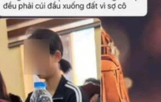 Tạm ngừng giảng dạy với cô giáo bị tố bắt gần 40 học sinh liếm đất