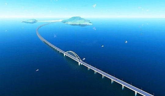 Việt Nam sắp sở hữu cầu vượt biển dài kỷ lục: TOP 3 Đông Nam Á, vốn gần 26.000 tỷ, nối thông trục Bắc - Nam đến cực Nam Tổ quốc