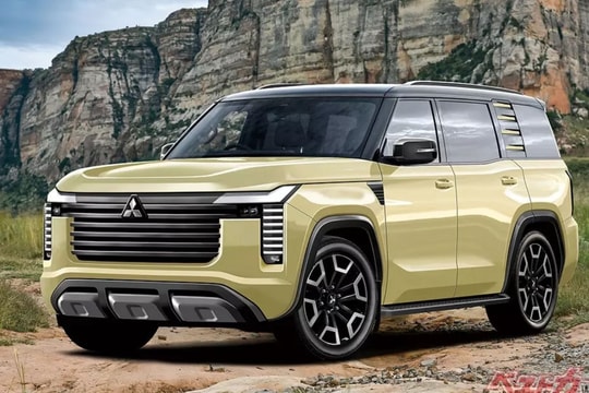 Mitsubishi Pajero 2026 rục rịch tái xuất: Khung gầm Triton, động cơ Bi-Turbo, đe dọa Toyota Land Cruiser