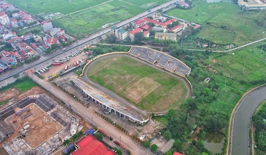 Chính thức khởi công, làm ‘sống dậy’ sân vận động bỏ hoang hơn 1 thập kỷ giữa Thủ đô