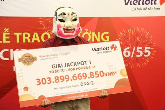 Lộ diện địa phương trúng Giải Độc đắc Vietlott nhiều nhất cả nước