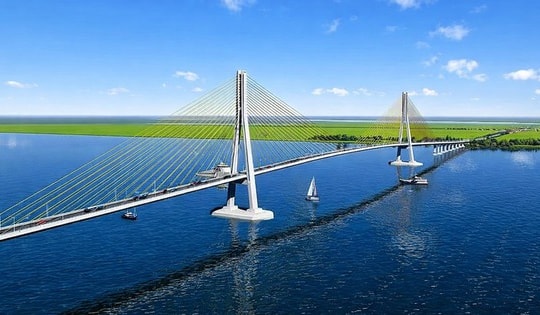 Việt Nam sắp có cây cầu 8.000 tỷ nối thông 2 tỉnh thành miền Tây, xóa bỏ toàn bộ các bến phà lâu đời